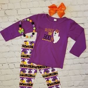 *BRAND NEW* 4/5T Halloween Outfit & Bow